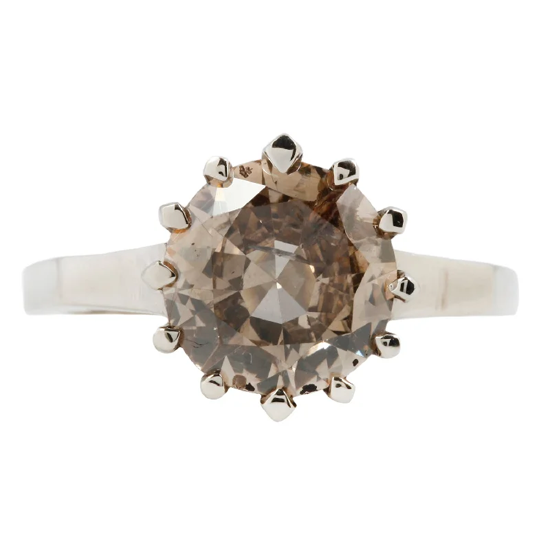 Argyle Solitaire Ring