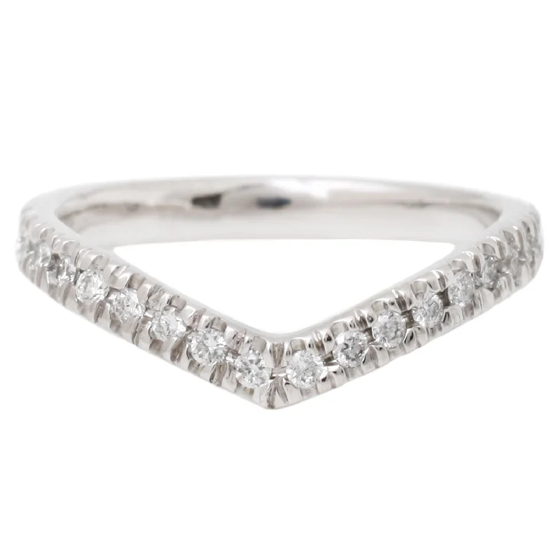 Wishbone Half Eternity Band