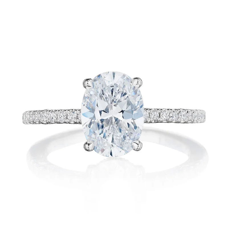 Oval Solitaire Engagement Ring