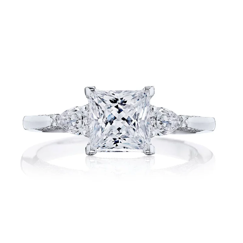 Princess 3-Stone Engagement Ring