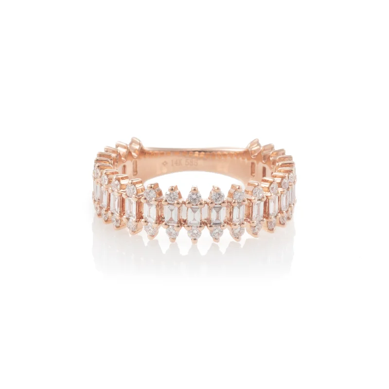 Baguette Fence Ring