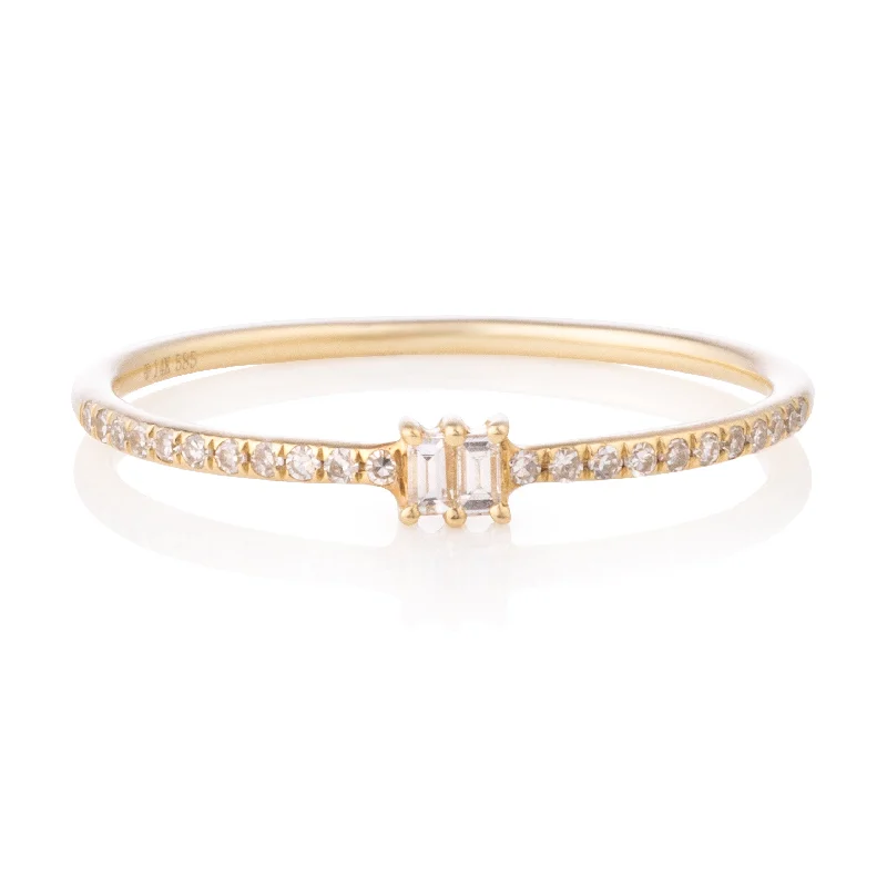 Beatrice Baguette Ring