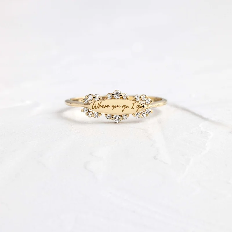 Filigree Signet Ring