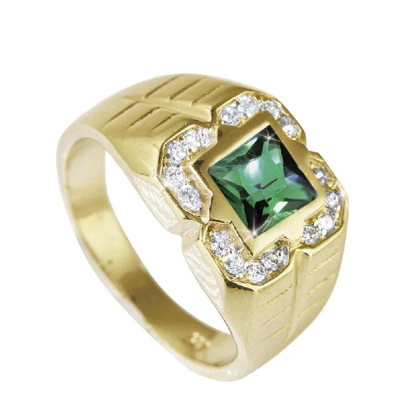 Ranger Men's Emerald Ring