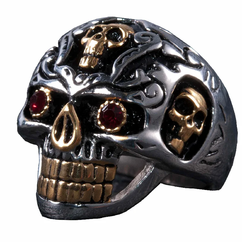 Skull In Skull Ring