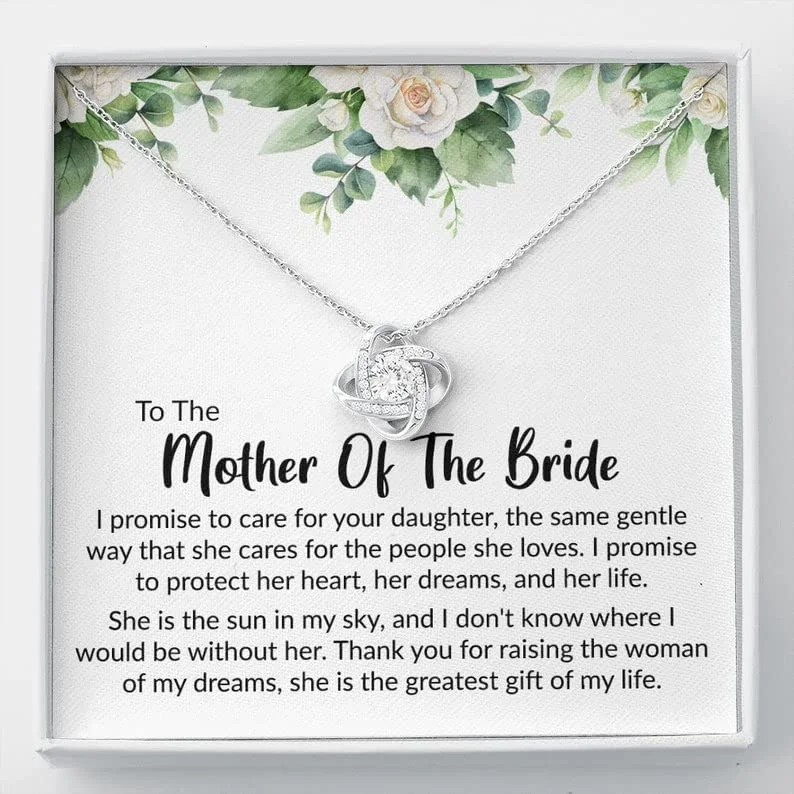 Wedding Necklace Gift Mom Necklace Mother of the Bride Gift from Groom Mother in Law Wedding Gift from Groom Wedding