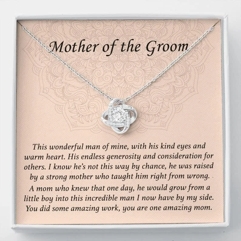 Wedding Necklace Gift Mother-in-law Necklace Mother of the Groom Gift from Bride Mother-In-Law Gift Gift for Mother