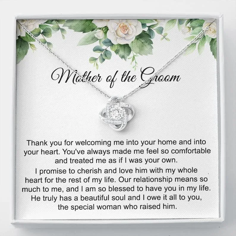 Wedding Necklace Gift Mother-in-law Necklace Mother of the Groom Gift from Bride Mother-In-Law Gift Gift for Mother