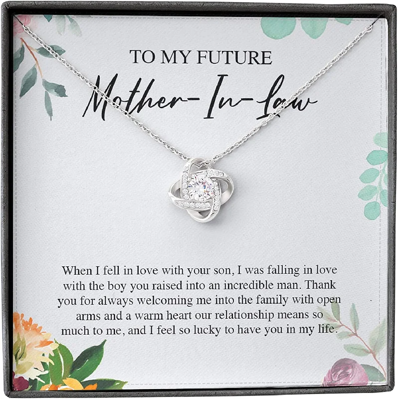 Wedding Necklace Gift Mother Of The Groom Gifts From Bride Future Mother In Law Gifts From Daughter In Law Necklace