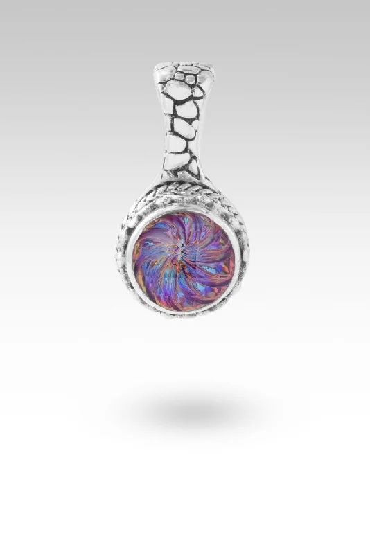 Happy are the Peacemakers Pendant™ in Northern Lights™ Mystic Quartz