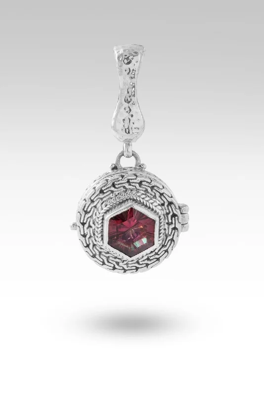 Heavenly Devotion Pendant™ in Ultra Berry™ Mystic Quartz