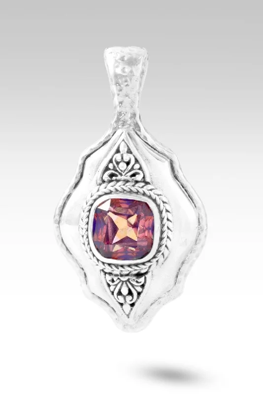 Hope Alive Pendant™ in Summer Peach™ Mystic Quartz