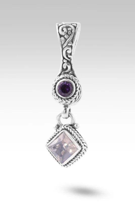 Hopeful Future Pendant™ in Lavender Moon Quartz