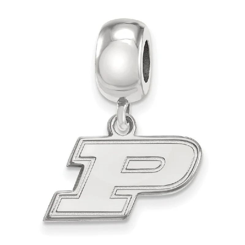 Sterling Silver Purdue XS Dangle Bead Charm