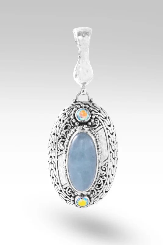 Resilience Pendant™ in Aquamarine