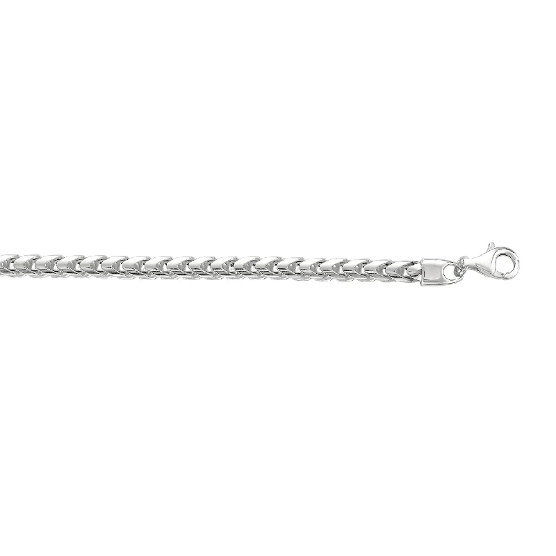 Silver 4.80mm Round Franco Chain