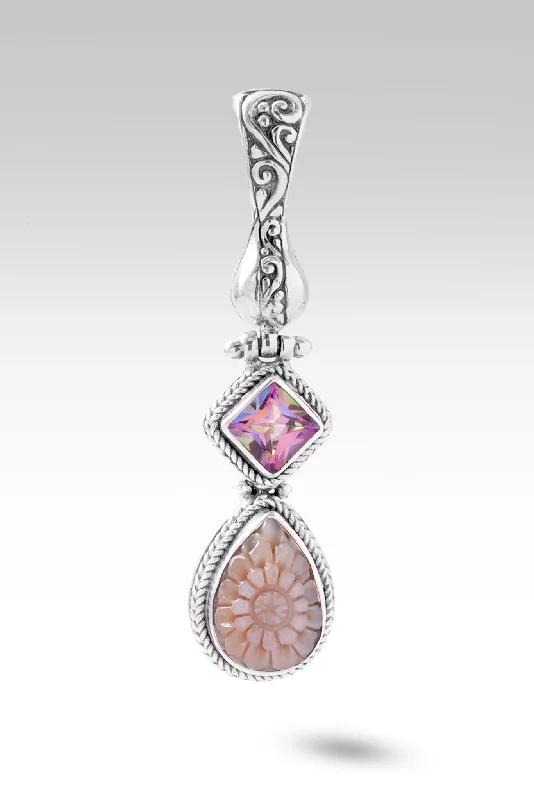 Spiritual Strength Pendant™ in Pink Mother of Pearl