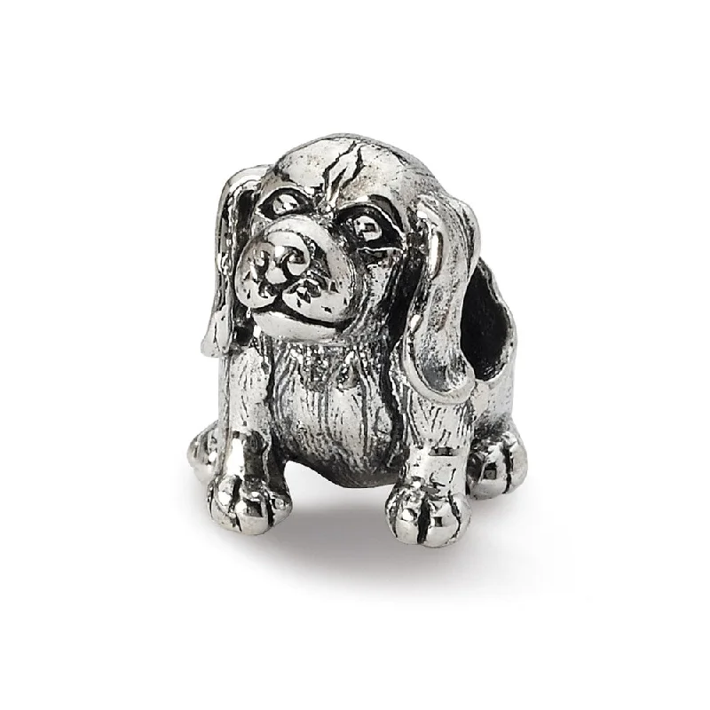 Sterling Silver Beagle Bead Charm