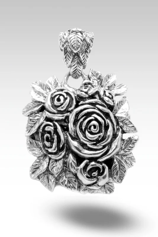 Roses from God Pendant™ in Leaves