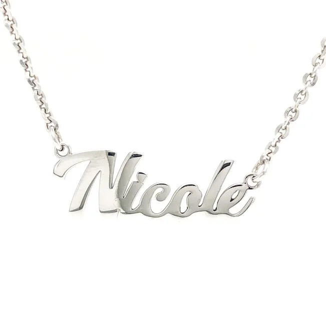 SS Script Name Necklace