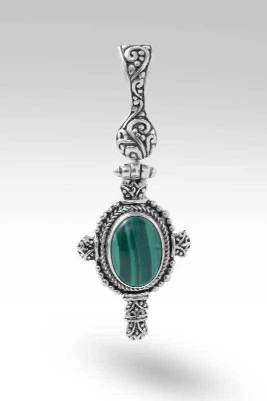 Susannah Pendant™ in Malachite