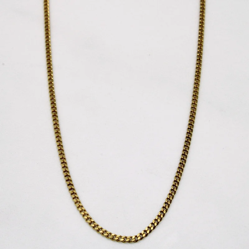 10k Yellow Gold Chain | 20" |