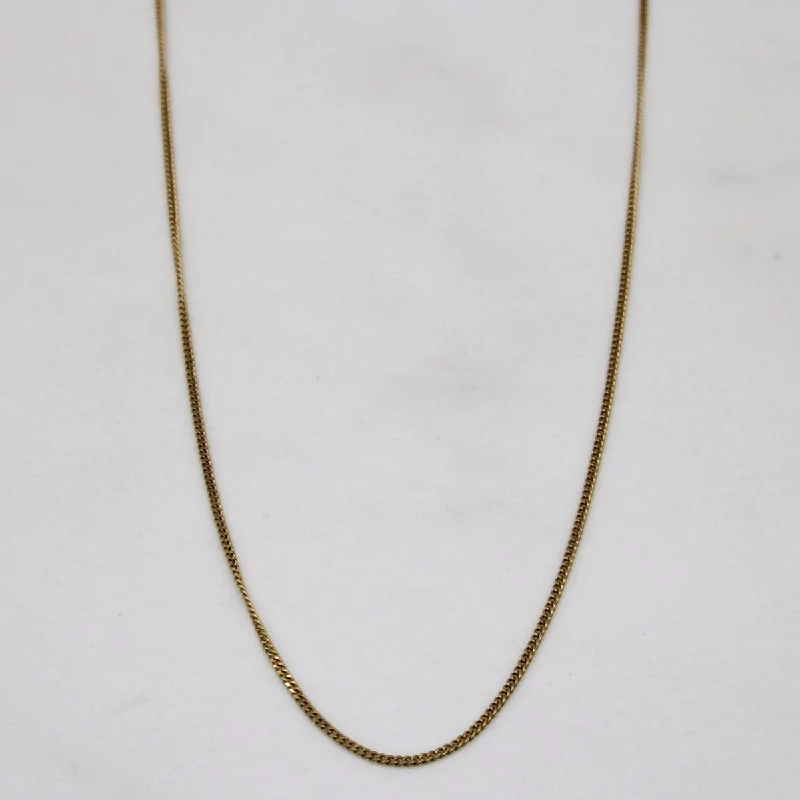 10k Yellow Gold Choker | 15" |