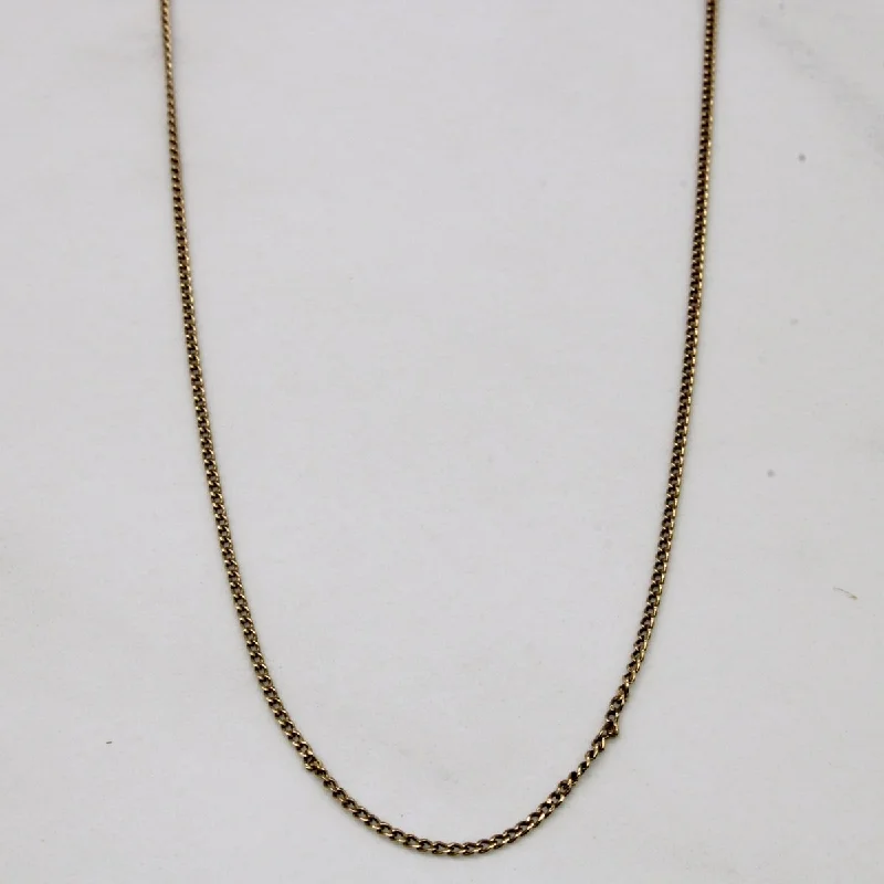 10k Yellow Gold Chain | 22" |