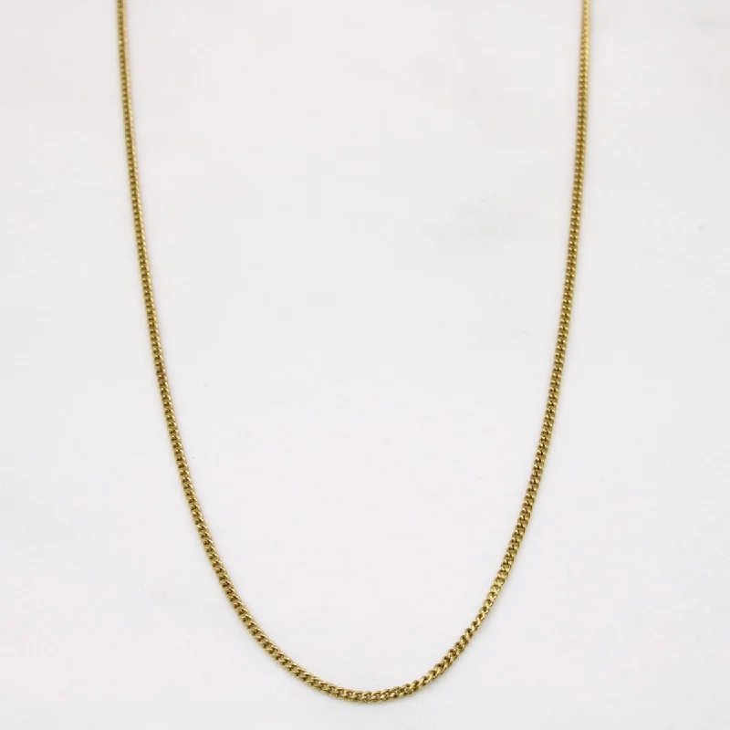 10k Yellow Gold Chain | 16" |