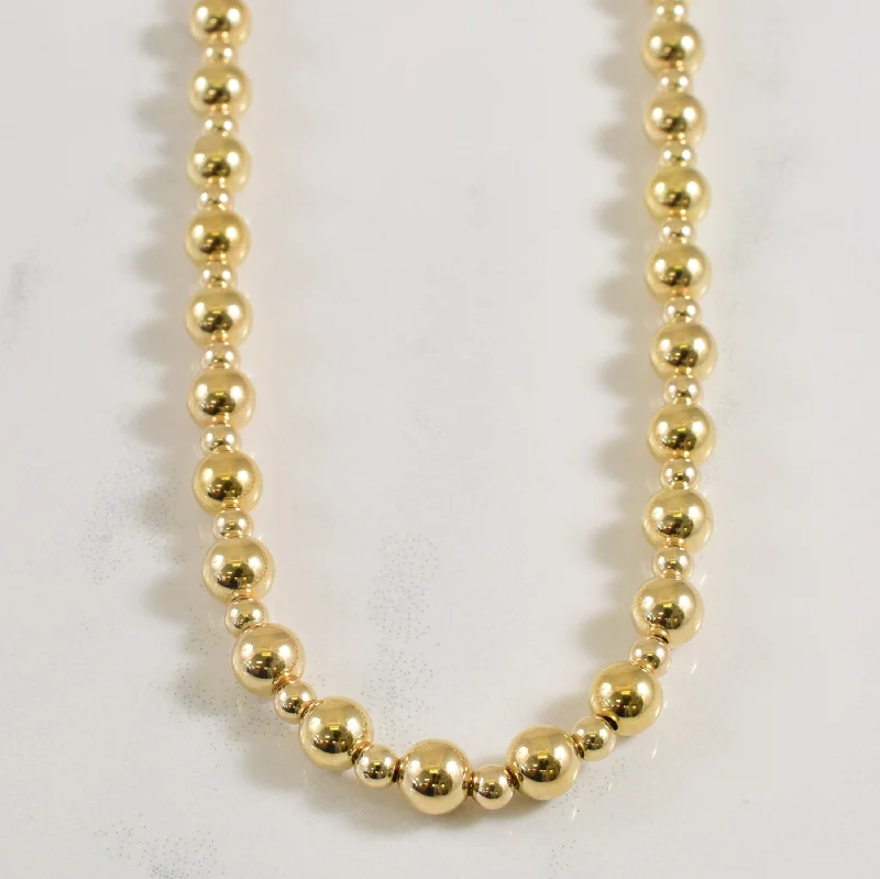 14k Yellow Gold Fancy Chain | 36" |