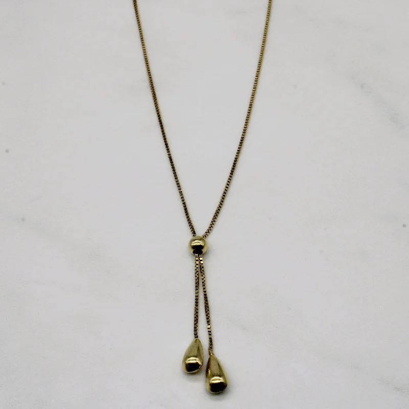 14k Yellow Gold Necklace | 16" |