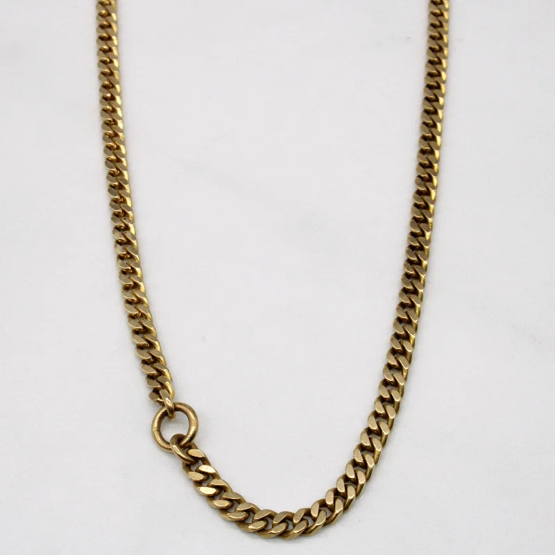 14k Yellow Gold Watch Chain | 24" |