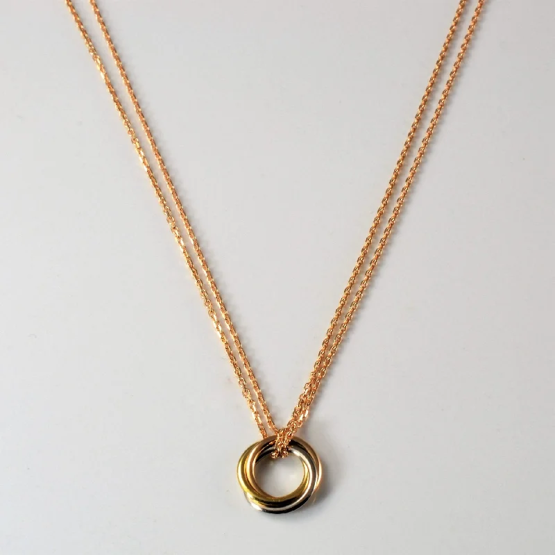 'Cartier' Trinity Necklace